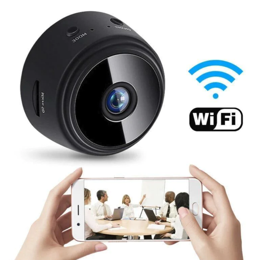 Wireless Wifi Mini Cámara Hd 1080p Cámara Portátil Casa Cámaras de