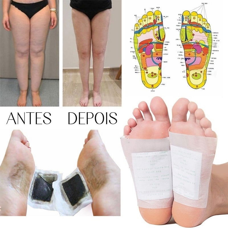 Herbalic Adesivo Detox Pés-  Kit 10 peças