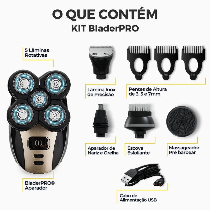 BladerPRO® - Barbeador e Aparador + 4 Acessórios de BRINDE
